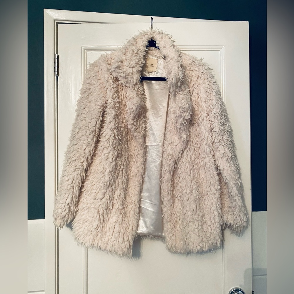 Thread and Supply Fuzzy Teddy jacket in Small